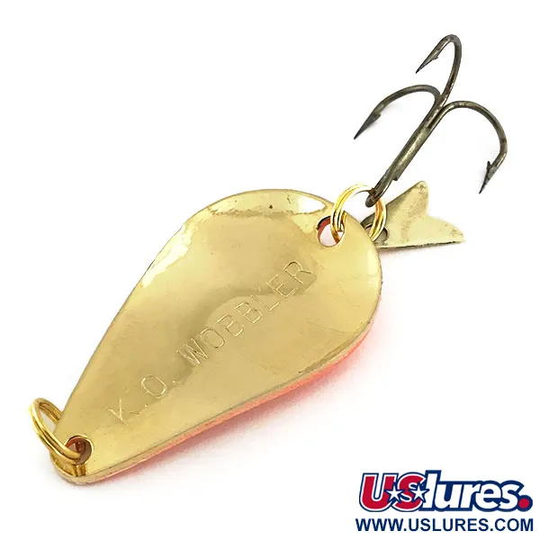 Acme K.O. Wobbler Cuillère, Or / Orange, 14g, Palette, #9027
