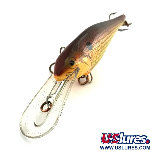 Rapala Shad Rap Deep Runner 07 Poisson-nageur, Doré, 8g, Balsa, #9033