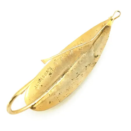 Johnson Weedless Johnson Silver Minnow Cuillère, Or, 21g, Anti-herbe, #9046