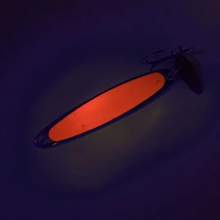 Bay de Noc Swedish Pimple UV Cuillère, Nickel / Orange, 6g, UV, #9051