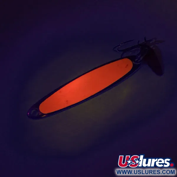 Bay de Noc Swedish Pimple UV Cuillère, Nickel / Orange, 6g, UV, #9051