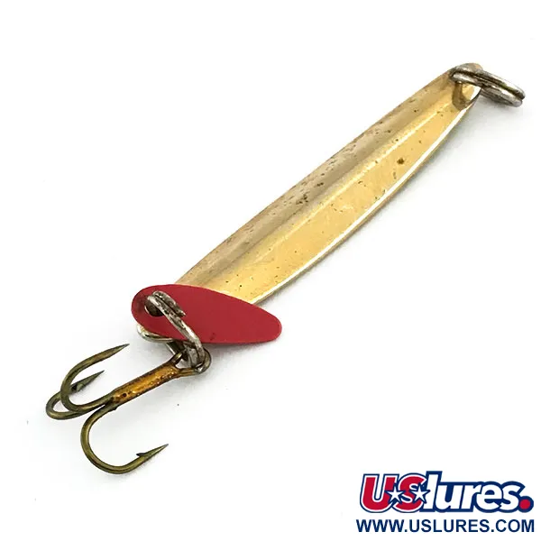 Bay de Noc Swedish Pimple Cuiller, Or / Vert, 6g, Luminescente, #9052