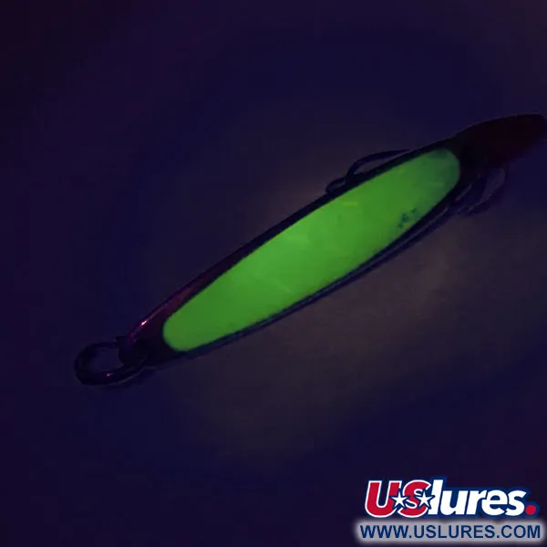 Bay de Noc Swedish Pimple Cuiller, Or / Vert, 6g, Luminescente, #9052