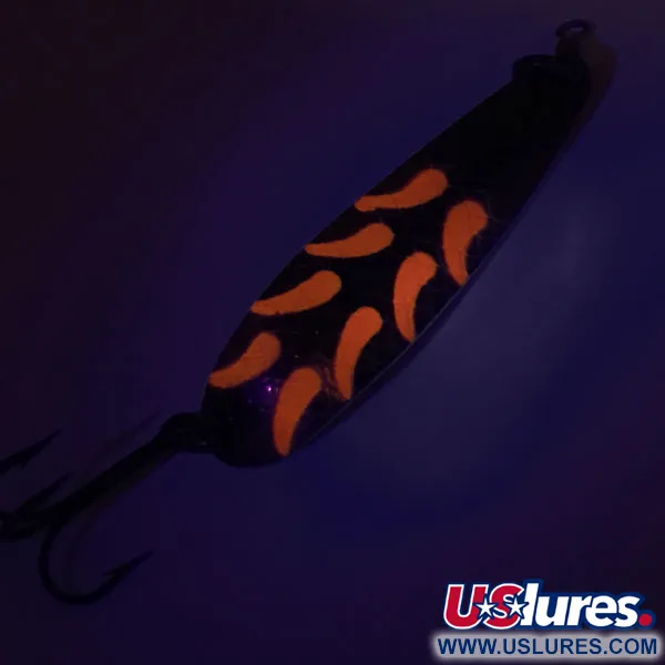 Luhr Jensen Krocodile Die #4 Cuillère, Laiton / Rouge, 14g, UV, #9058