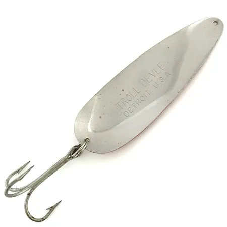 Eppinger Dardevle Trolldevle Cuillère, Rouge/Blanc/Nickel, 40g, #9063