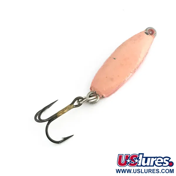 Northland Forage Minnow Jigging Spoon, Rouge / Rose, 3g, Glow, #9083