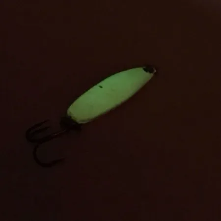 Northland Forage Minnow Jigging Spoon, Rouge / Rose, 3g, Glow, #9083