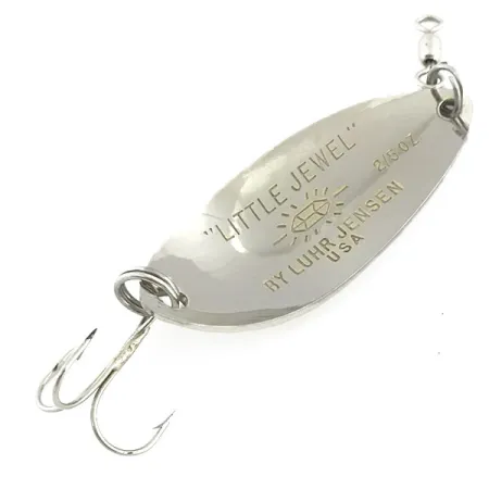 Luhr Jensen Little Jewel Cuillère, Nickel martelé, 14g, #9085