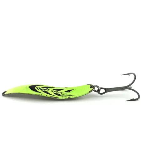 Mepps Syclops 3 Cuillère, Chartreuse/Argent, 26g, luminescente, #9090