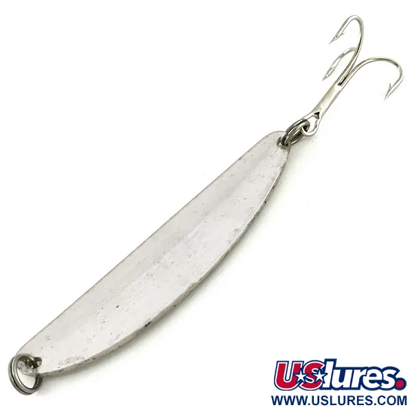 Cuillère Acme Side-winder, Nickel/Vert, 14g, Effet UV, #9097