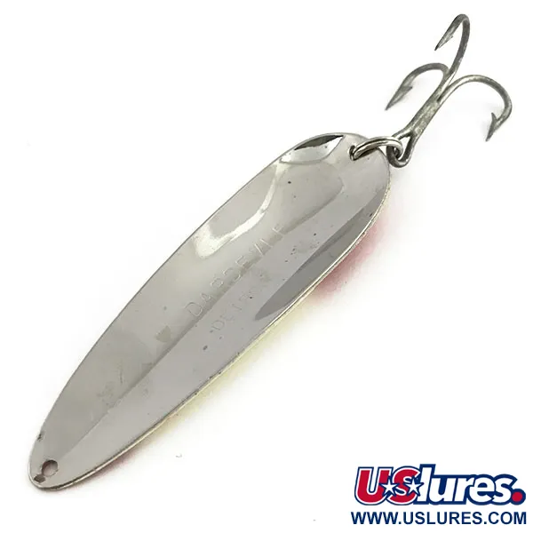 Eppinger Dardevle Cuillère, Rouge/Blanc/Nickel, 28g, Design Canada, #9102