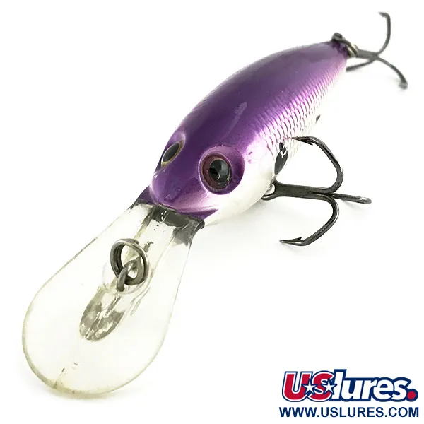Storm ThunderCrank MadFlash Crankbait, Purple Shad, 10g, Plongeant #9107