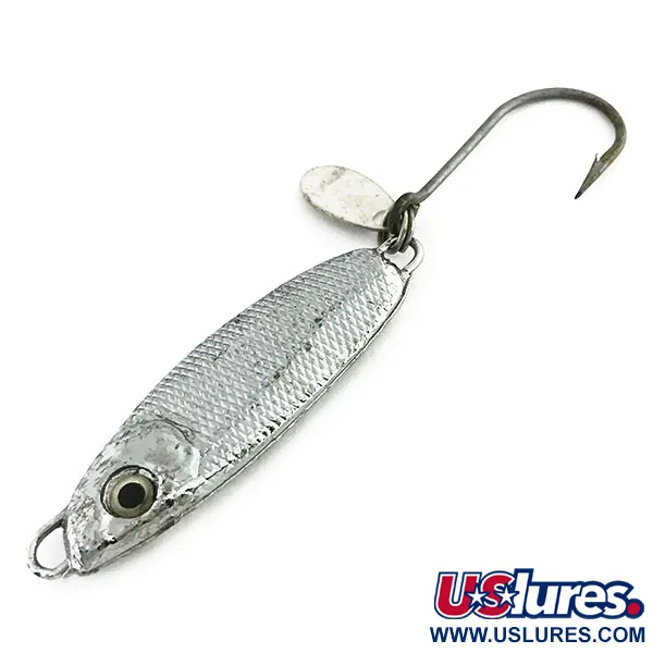 Luhr Jensen Crippled Herring Cuillère, Nickel, 14g, Écailles, #9108