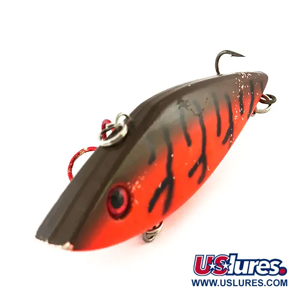 Cotton Cordell TH Spot UV Lipless Crank, Red Tiger, 14g, Glow, #9124