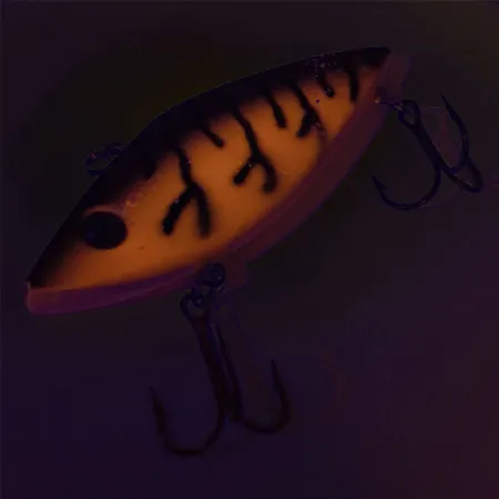 Cotton Cordell TH Spot UV Lipless Crank, Red Tiger, 14g, Glow, #9124