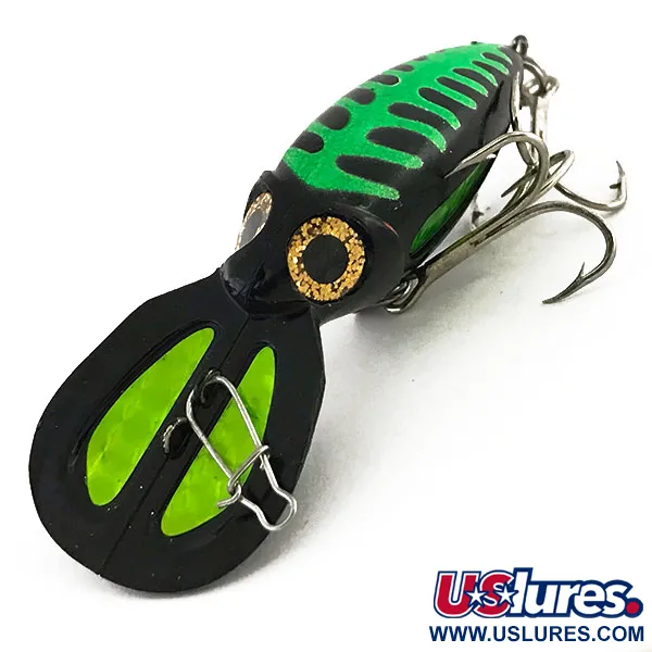 The Producers Willy's Worm UV Leurre, Noir/Vert, 8g, UV, #9129