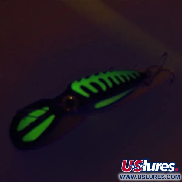 The Producers Willy's Worm UV Leurre, Noir/Vert, 8g, UV, #9129