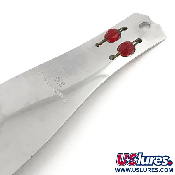 Herter's GLH Canadian Spoon Cuillère, Nickel/Yeux rouges, 28g, #9142