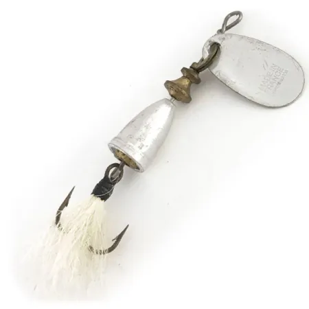 Blue Fox Super Vibrax 0 Foxtail Cuiller, Argent, 3.5g, Plumes, #9146