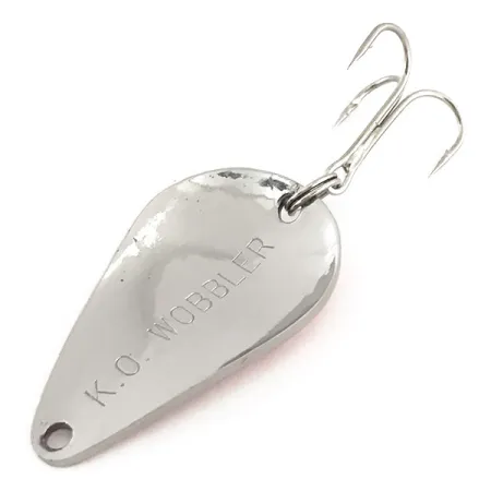 Cuillère Acme K.O. Wobbler, Nickel / Rouge, 14g, High-Flash, #9155