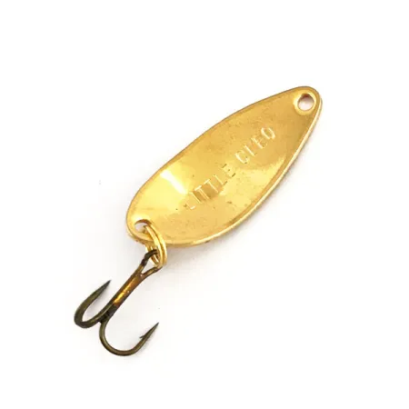 Acme Little Cleo Cuillère, Rouge / Or, 3.5g, Profil à Bosse, #9179