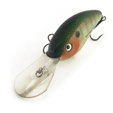 Excalibur Bomber Bill Dance Fat Free Crankbait, Vert, 14g, Suspending, #9183