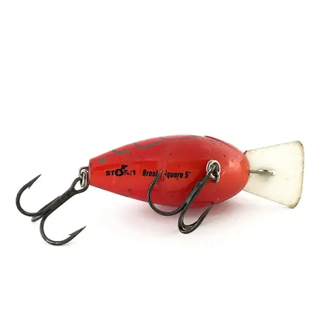 Storm Arashi Silent Square 5 Crankbait, Red Craw, 18g, Silencieux, #9191