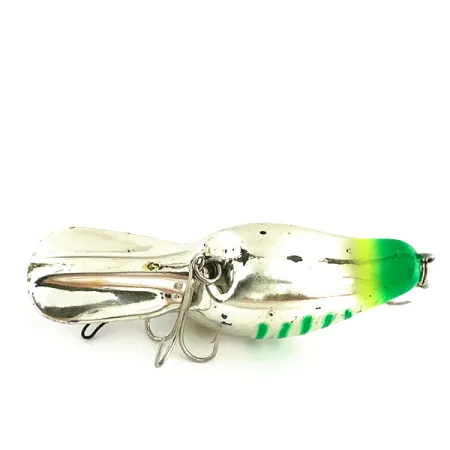 Leurre Yakima Bait Fatfish, Argent Miroir/Vert, 25g, Plongeant 5m, #9193