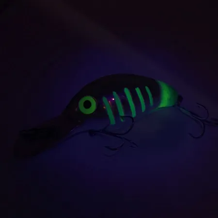 Leurre Yakima Bait Fatfish, Argent Miroir/Vert, 25g, Plongeant 5m, #9193