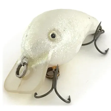 Strike King KVD 1.5 Hard Knock Squarebill, Pearl, 9,5g, Rattle, #9195