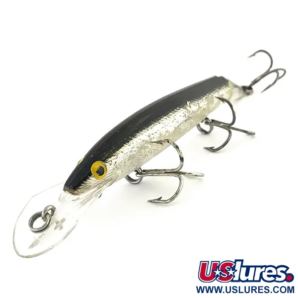 Rebel Fastrac Jointed Articulé, Argenté, 12.5g, Plongeant, #9198