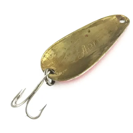 Cuillère Aeroplane Spinner Aero, Rouge / Blanc, 8g, Laiton, #9206