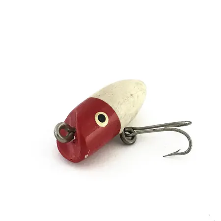 South Bend Fly-Oreno Leurre, Rouge/Blanc, 1,6g, Bois, #9227