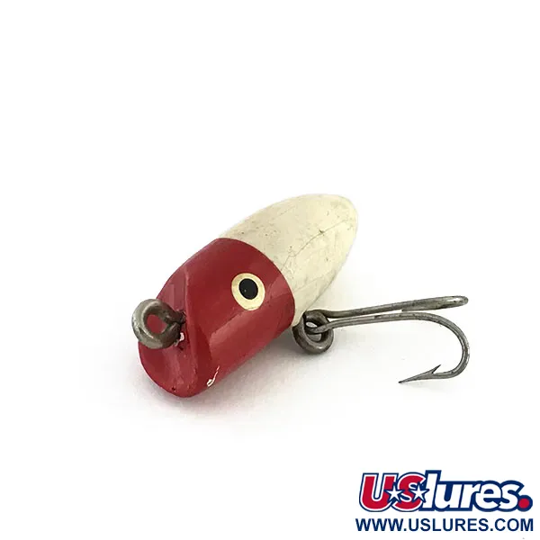 South Bend Fly-Oreno Leurre, Rouge/Blanc, 1,6g, Bois, #9227
