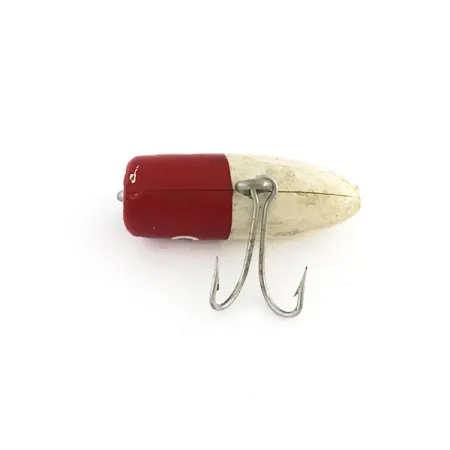 South Bend Fly-Oreno Leurre, Rouge/Blanc, 1,6g, Bois, #9227