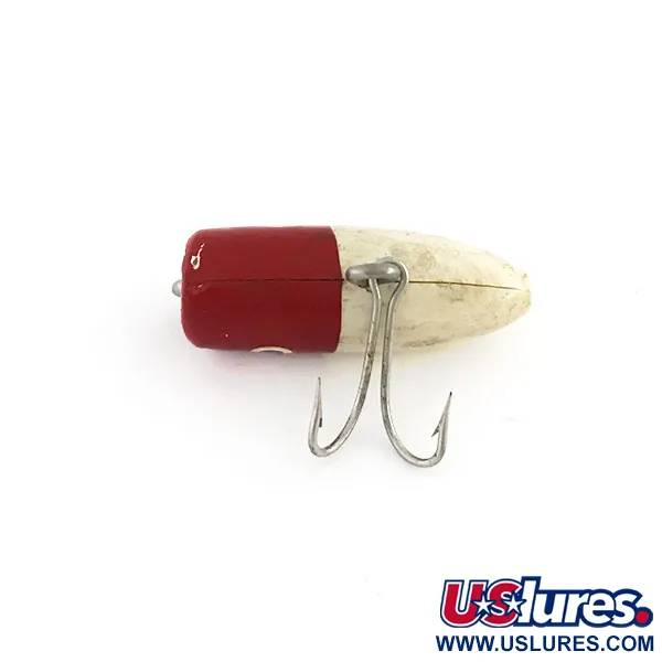 South Bend Fly-Oreno Leurre, Rouge/Blanc, 1,6g, Bois, #9227
