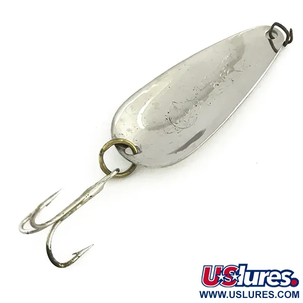 Cuillère Nebco FlashBait 2662, Nickel martelé, 8g, Vintage, #9268