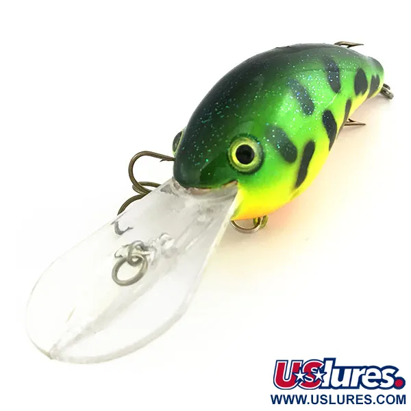 Strike King Pro Model 5XD Crankbait, Frog, 18g, Rattle, #9277
