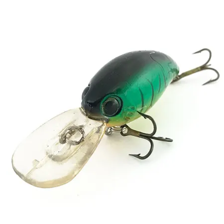 Renegade Lunker Diver Poisson Nageur, Green Tiger, 9g, Rattle, #9283
