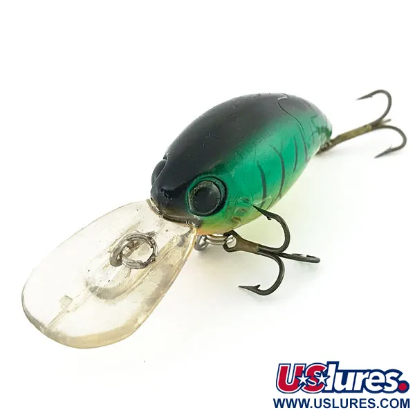 Renegade Lunker Diver Poisson Nageur, Green Tiger, 9g, Rattle, #9283