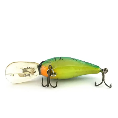 Renegade Lunker Diver Poisson Nageur, Green Tiger, 9g, Rattle, #9283