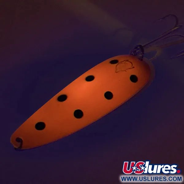 Eppinger Dardevle UV Cuillère, Rouge-Orange/Noir/Nickel, 28g, #9289