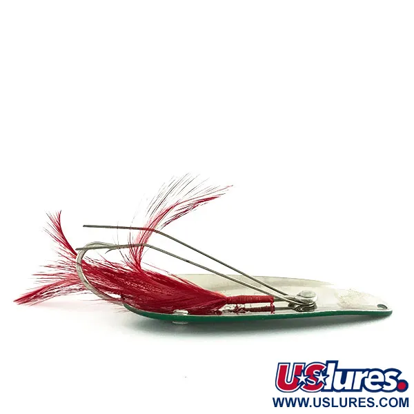 Eppinger Weedless Dardevle Dardevlet Cuillère,Vert/Blanc,21g,#9290