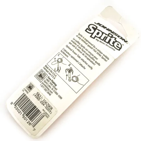 Johnson Sprite Cuillère, Cuivre, 21g, Teaser Rouge, #9297