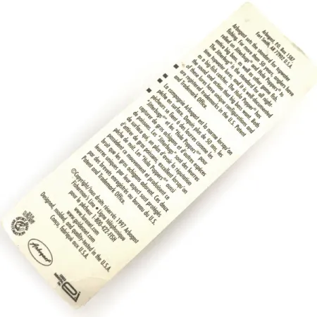 Fred Arbogast Hula Popper Popper, Noir, 10g, Jupe Hula, #9298