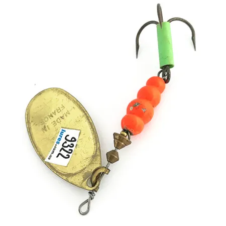 Mepps Aglia 5 UV Cuiller, Or, 14g, Éléments UV, #9322