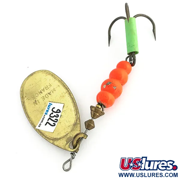 Mepps Aglia 5 UV Cuiller, Or, 14g, Éléments UV, #9322