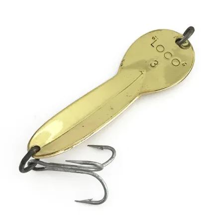 Glen Evans Loco 3 Cuillère, Gold, 17g, face facettée, #9300