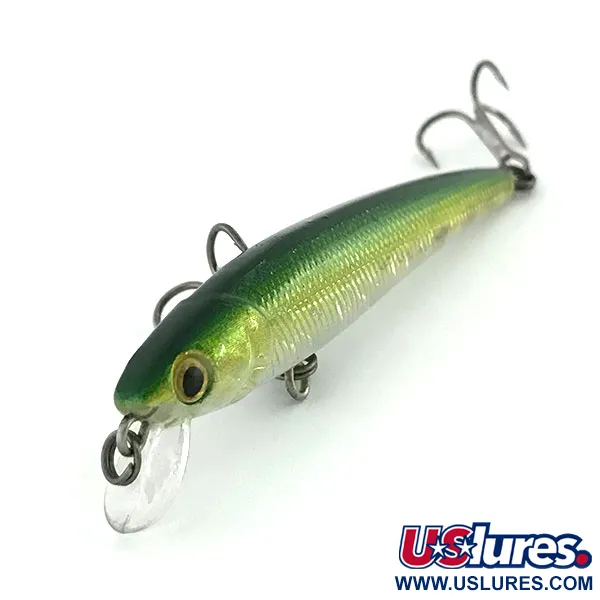 Matzuo Phantom Minnow Poisson Nageur, Rainbow Green, 4g, Suspending, #9474