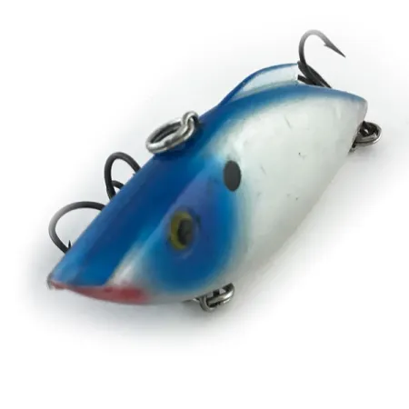 Bill Lewis Rat-L-Trap Lipless Crankbait, Bleu-Blanc, 21g, Rattle, #9327